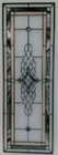 Door Leaded Glass Patina Caming Decorative Front Door Glass Inserts 1" thick